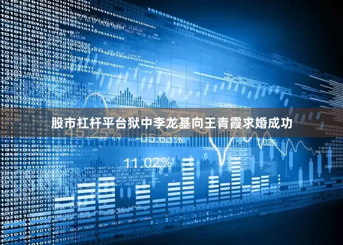 股市杠杆平台狱中李龙基向王青霞求婚成功
